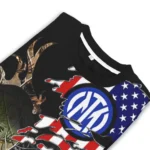 Personalized Inter Milan American Flag Claw Sweater Best Selling