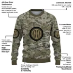 Personalized Inter Milan Camouflage Blend Sweater Best Selling