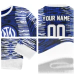 Personalized Inter Milan Camouflage Stripe Blue White Sweater Best Selling
