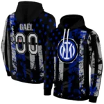 Personalized Inter Milan Distressed Flag Blue Black Hoodie Best Selling