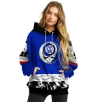 Personalized Inter Milan Grateful Vibes Blue Hoodie Best Selling