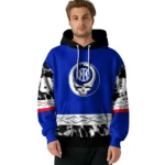 Personalized Inter Milan Grateful Vibes Blue Hoodie Best Selling