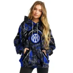 Personalized Inter Milan Hunting Theme Blue Black Hoodie Best Selling