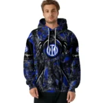 Personalized Inter Milan Hunting Theme Blue Black Hoodie Best Selling