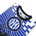 Personalized Inter Milan Pixel Flow Blue Black Sweater Best Selling