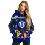 Personalized Inter Milan Spongebob Patrick Star Blue Navy Hoodie Best Selling