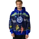 Personalized Inter Milan Spongebob Patrick Star Blue Navy Hoodie Best Selling