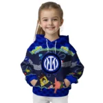 Personalized Inter Milan Spongebob Patrick Star Blue Navy Hoodie Best Selling
