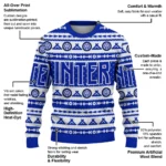 Personalized Inter Milan Tent Stripes Blue White Sweater Best Selling