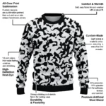 Personalized Juventus Camouflage Motif Sweater Best Selling