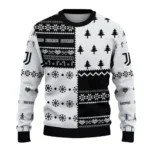 Personalized Juventus Christmastree Bands White Sweater Best Selling