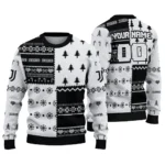 Personalized Juventus Christmastree Bands White Sweater Best Selling