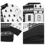 Personalized Juventus Christmastree Bands White Sweater Best Selling