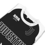 Personalized Juventus Flame Border Black Sweater Best Selling