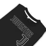 Personalized Juventus Flame Outline Black Sweater Best Selling