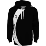Personalized Juventus Minimalist Design Black Hoodie Best Selling