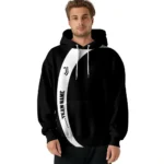 Personalized Juventus Minimalist Design Black Hoodie Best Selling
