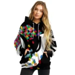 Personalized Juventus Puzzle Pieces Black Hoodie Best Selling