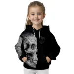 Personalized Juventus Skull Motif Black Hoodie Best Selling