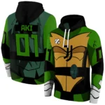 Personalized Juventus Superhero Armor Black Green Hoodie Best Selling