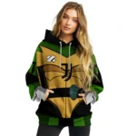Personalized Juventus Superhero Armor Black Green Hoodie Best Selling