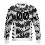 Personalized Juventus Swirl Flow Black Sweater Best Selling