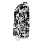 Personalized Juventus Swirl Flow Black Sweater Best Selling