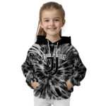 Personalized Juventus Tie Dye Pattern Black Hoodie Best Selling