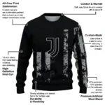 Personalized Juventus Vintage Usa Flag Black Sweater Best Selling