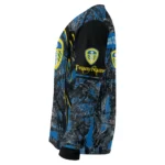 Personalized Leeds United Antlers Pattern Blue Black Sweater Best Selling