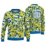 Personalized Leeds United Camouflage Motif Sweater Best Selling
