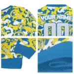 Personalized Leeds United Camouflage Motif Sweater Best Selling