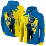Personalized Leeds United Groot Blue Hoodie Best Selling