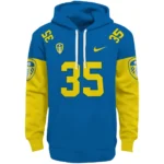 Personalized Leeds United Minimal Design Blue Hoodie Best Selling