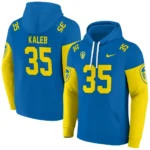Personalized Leeds United Minimal Design Blue Hoodie Best Selling