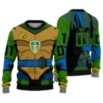 Personalized Leeds United Ninja Turtle Sweater Best Selling