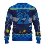 Personalized Leeds United Spongebob Designs Blue Sweater Best Selling