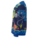 Personalized Leeds United Spongebob Designs Blue Sweater Best Selling