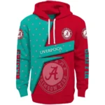 Personalized Liverpool Abstract Shape Red Hoodie Best Selling