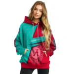 Personalized Liverpool Abstract Shape Red Hoodie Best Selling