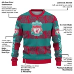 Personalized Liverpool Bulldog Motif Sweater Best Selling
