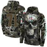 Personalized Liverpool Camo Skull Hoodie Best Selling