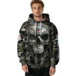 Personalized Liverpool Camo Skull Hoodie Best Selling
