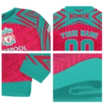 Personalized Liverpool Chevron Pattern Red Sweater Best Selling