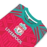 Personalized Liverpool Chevron Pattern Red Sweater Best Selling