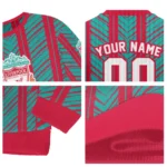 Personalized Liverpool Chevron Rows Red Sweater Best Selling