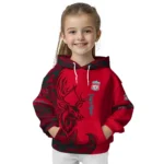 Personalized Liverpool Deer Silhouette Red Hoodie Best Selling