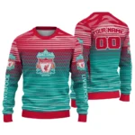 Personalized Liverpool Diamond Mesh Sweater Best Selling