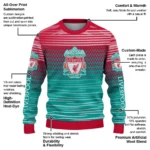 Personalized Liverpool Diamond Mesh Sweater Best Selling