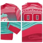 Personalized Liverpool Diamond Mesh Sweater Best Selling